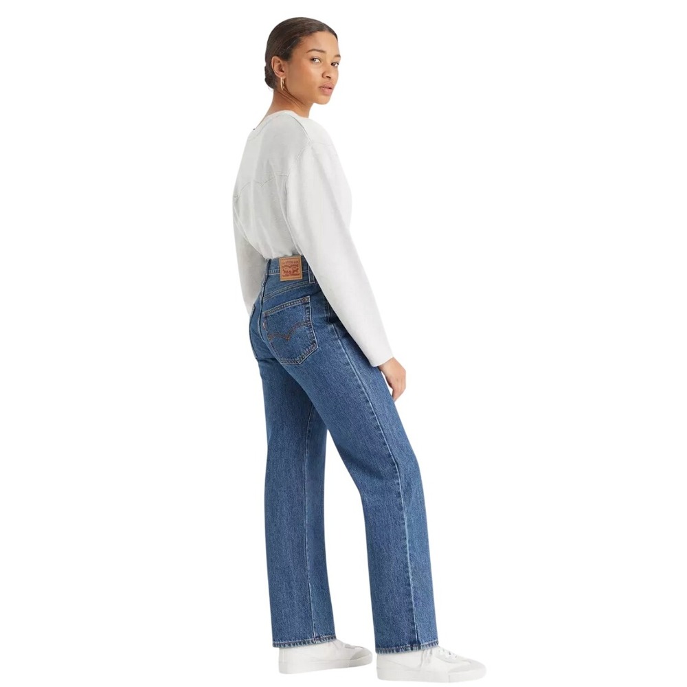 Levi's 94 Baggy Jeans 24x31 Medium High Rise Straight Leg Denim Vintage Retro